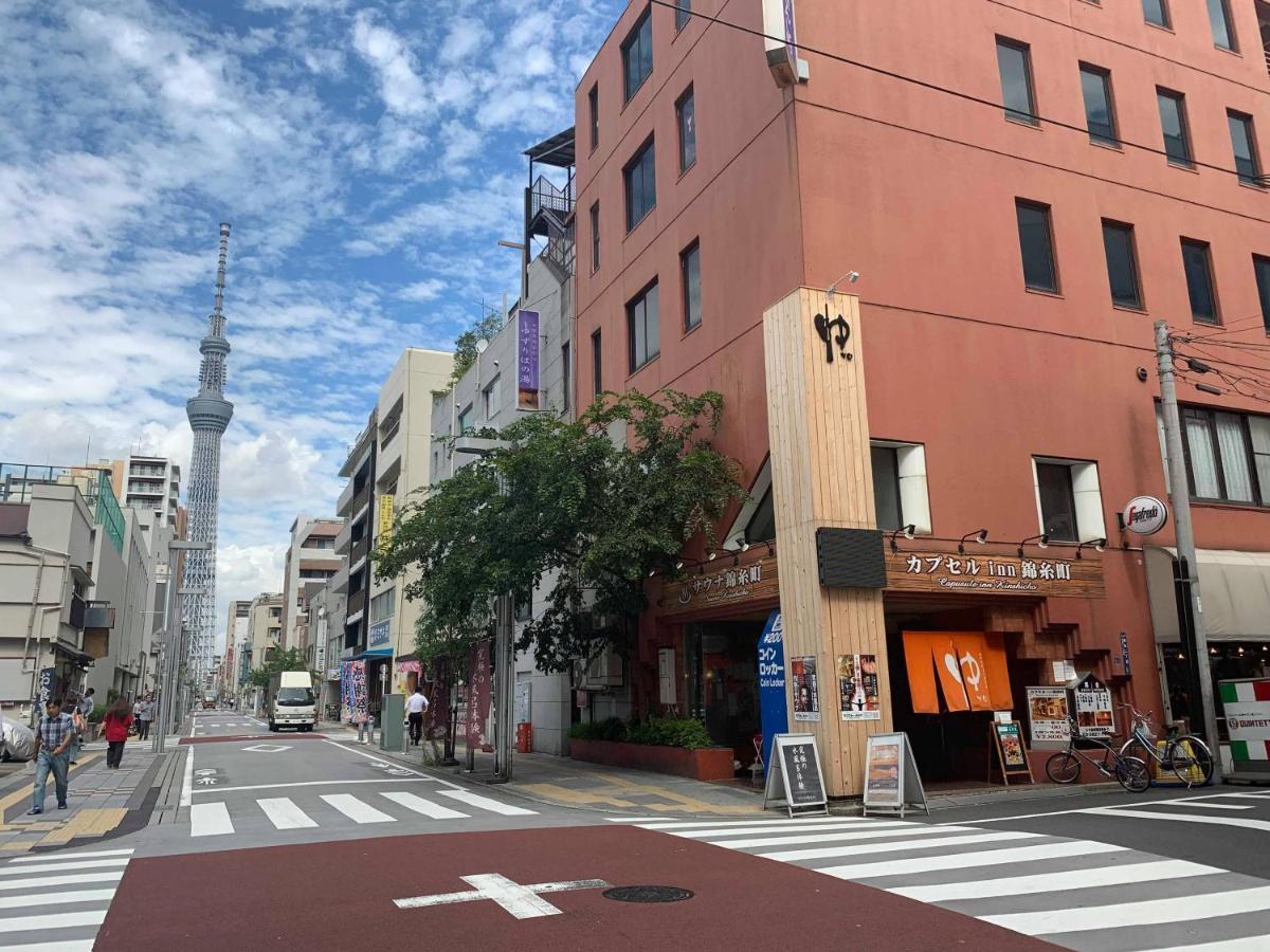 Capsule Inn Kinshicho Tokyo Exterior photo